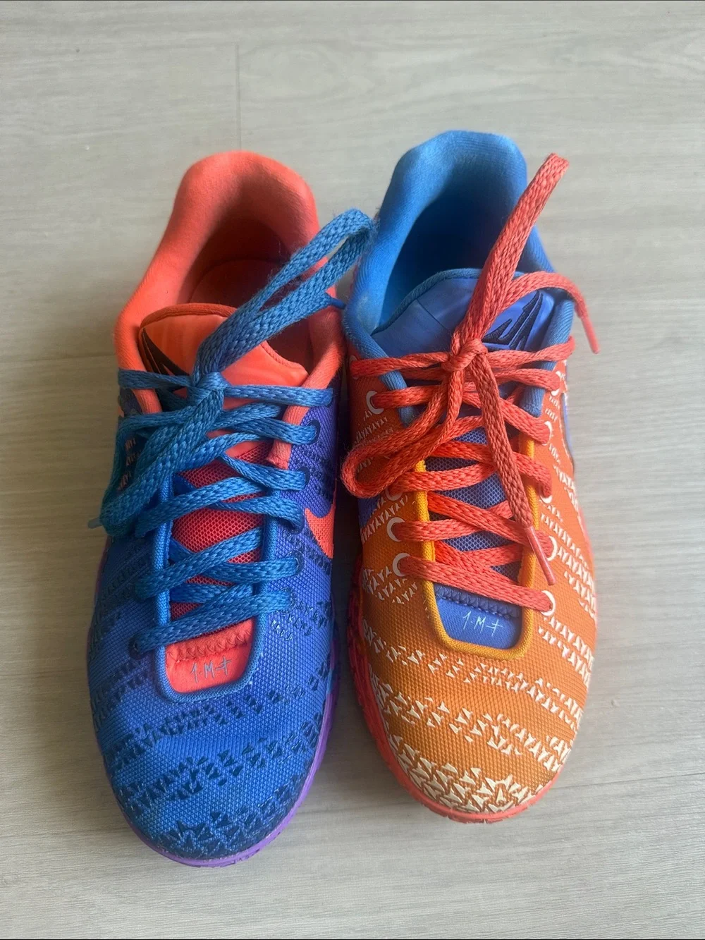 Nike Ja 3 KC Boys basketball Shoes - Blue & Orange